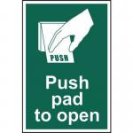 Push Pad to Open- Sav (100 X 150 Mm) 422068