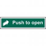Push to Open - 1.2 mm Recyclable Pp (300 X 75 Mm) 422069