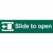 Slide to Open (left)- Sapp (200 X 50 Mm) 422071