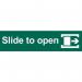 Slide to Open (right)- Sapp (200 X 50 Mm) 422074