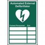 Automated External Defibrillatortrained Personnel- Sav (200 X 300 Mm) 422105