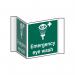 Emergency Eye Wash (projectionsign) - 1.2 mm Recyclable Pp (200 mm Face) 422106
