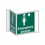 Emergency Shower (projectionsign) - 1.2 mm Recyclable Pp (200 mm Face) 422110