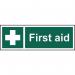 First Aid - Sav (300 X 100 Mm) (supersedes 12389) 422113