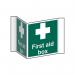 First Aid Box (projectionsign) - 1.2 mm Recyclable Pp (200 mm Face) 422114