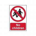 No Children - Sapp (200 X 300 Mm) 422140