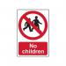 No Children - Sapp (200 X 300 Mm) 422140