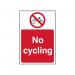 No Cycling - 1.2 mm Recyclable Pp (200 X 300 Mm) 422142