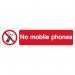 No Mobile Phones- Sapp (200 X 50 Mm) 422156