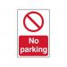 No Parking - Sapp (200 X 300 Mm) 422165