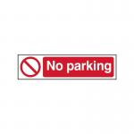 No Parking - Sapp (200 X 50 Mm) 422166