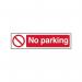 No Parking - Sapp (200 X 50 Mm) 422166