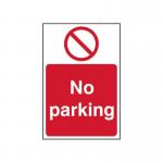 No Parking - 1.2 mm Recyclable Pp (400 X 600 Mm) 422169