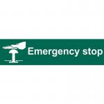 Emergency Stop - Sapp (200 X 50 Mm) 422190