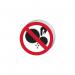 Do Not Touch Symbol- Sav (50 mm Dia.) (pack of 10) 422199