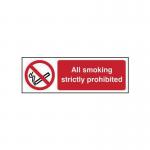 All Smoking Strictlyprohibited - Sav (600 X 200 Mm) 422220