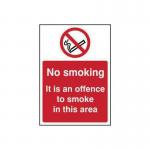 It Is An Offence Tosmoke - Sav (210 X 148 Mm) 422223