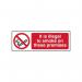 It Is Illegal to Smoke Onthese Premises - 1.2 mm Recyclable Pp (300 X 100 Mm) 422228