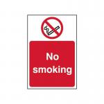 No Smoking - 1.2 mm Recyclable Pp (200 X 300 Mm) 422235