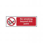 No Smoking Beyond Thispoint - Sav (300 X 100 Mm) 422249