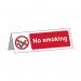 No Smoking Desksign - 1.2 mm Recyclable Pp (150 X 50 Mm) 422252