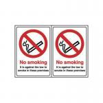 No Smoking Double Sided- Ds Sav (148 X 210 Mm) 422254
