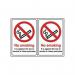 No Smoking Double Sided- Ds Sav (148 X 210 Mm) 422254