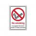 No Smoking It Is Against The Lawto Smoke in These Premises - Sav (148 X 210 Mm) 422261
