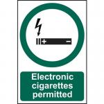 Electronic Cigarettespermitted - Sav (200 X 300 Mm) 422277