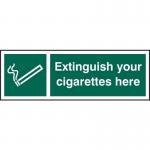 Extinguish Your Cigaretteshere - Sav (300 X 100 Mm) 422279