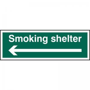 Smoking Shelter Arrow Left - Sav 300 X 100mm 422291