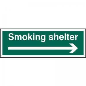 Smoking Shelter Arrow Right - Sav 300 X 100mm 422293