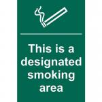 This Is A Designatedsmoking Area - Sapp (200 X 300 Mm) 422296
