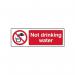 Not Drinking Water- 1.2 mm Recyclable Pp (75 X 150 Mm) 422302