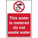 This Water Is Metereddo Not... - 1.2 mm Recyclable Pp (200 X 300 Mm) 422310
