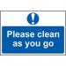 Please Clean As Yougo - Sapp (300 X 200 Mm) 422323