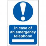 in Case of Emergencytelephone - Sapp (200 X 300 Mm) 422336