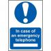 in Case of Emergencytelephone - Sapp (200 X 300 Mm) 422336