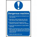 Dangerous Machine (safetyinformation) - Sapp (200 X 300 Mm) 422368