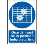 Guards Must Be in Positionbefore Starting - Sapp (200 X 300 Mm) 422370