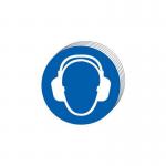 Wear Ear Protectionsymbol - Sav (50 mm Dia.) 422389