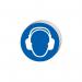 Wear Ear Protectionsymbol - Sav (50 mm Dia.) 422389