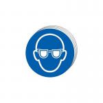 Wear Eye Protection Symbol- Sav (50 mm Dia.) (pack of 10) 422392