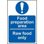 Food Preparation Arearaw Food Only - Sav (200 X 300 Mm) 422489