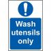 Wash Utensils Only- 1.2 mm Recyclable Pp (200 X 300 Mm) 422535