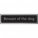 Beware of Thedog - Chr (200 X 50 Mm) 422560
