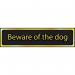 Beware of Thedog - Pol (200 X 50 Mm) 422561