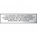 Callers Will Only Be Allowedaccess If - Chr (200 X 50 Mm) 422564