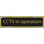 Cctv in Operation- Pol (200 X 50 Mm) 422574