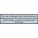 for Your Comfort Andsafety - Sse Effect (200 X 50 Mm) 422587